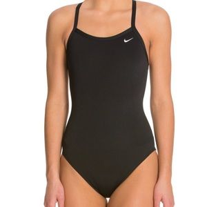nike black bathing suit